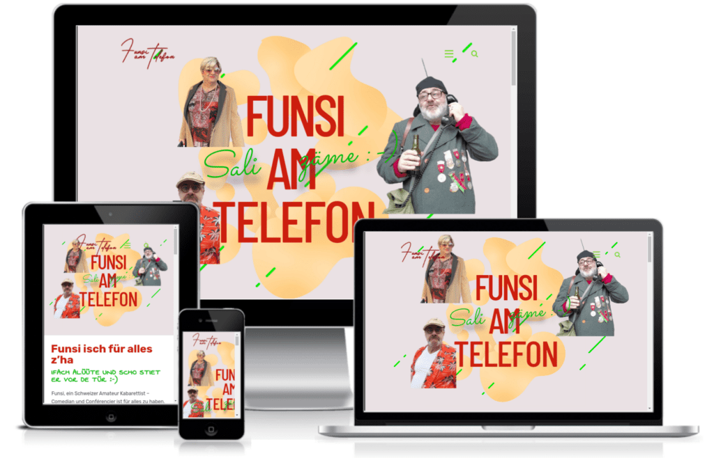 Funsi am Telefon