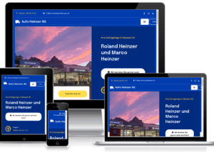 Neue Website für Auto Heinzer AG