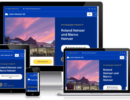 Neue Website für Auto Heinzer in Muotathal