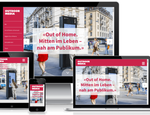 Neuerstellung der Website der Outdoor Media AG