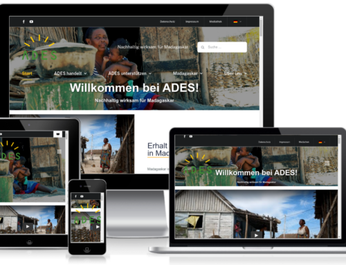 Neuerstellung der Website ADES Solaire