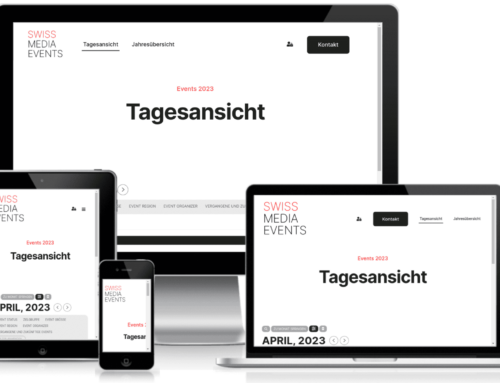 Swiss Media Events: Eventplanung ohne Terminüberschneidungen