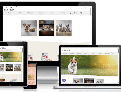Neuer Magento Shop für Platinum Swiss AG